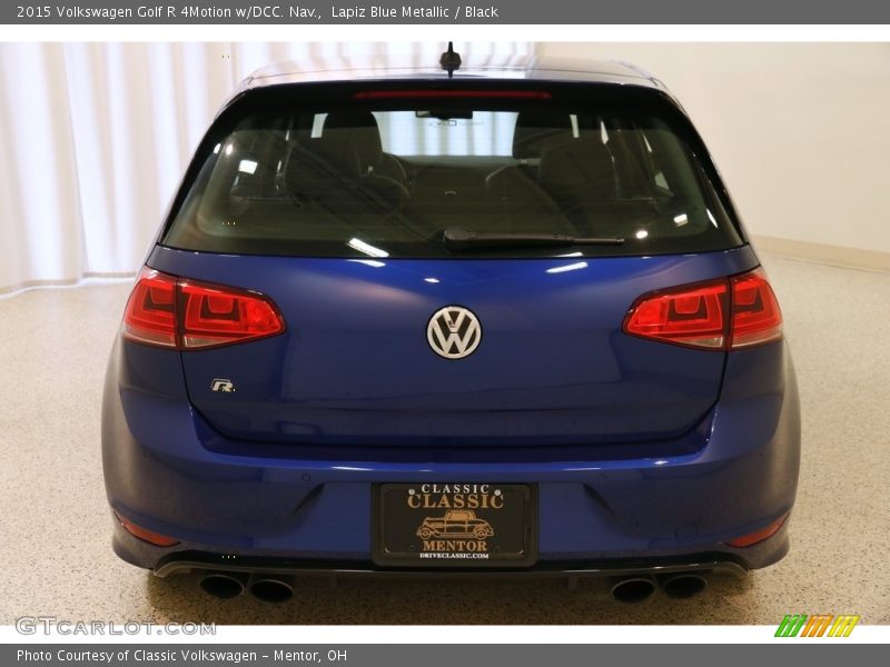 Lapiz Blue Metallic / Black 2015 Volkswagen Golf R 4Motion w/DCC. Nav.