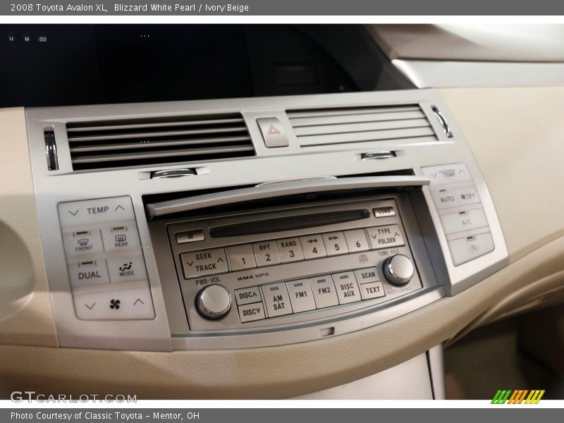 Blizzard White Pearl / Ivory Beige 2008 Toyota Avalon XL