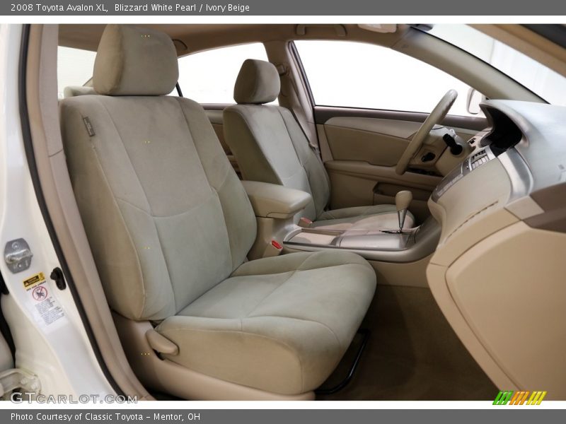 Blizzard White Pearl / Ivory Beige 2008 Toyota Avalon XL