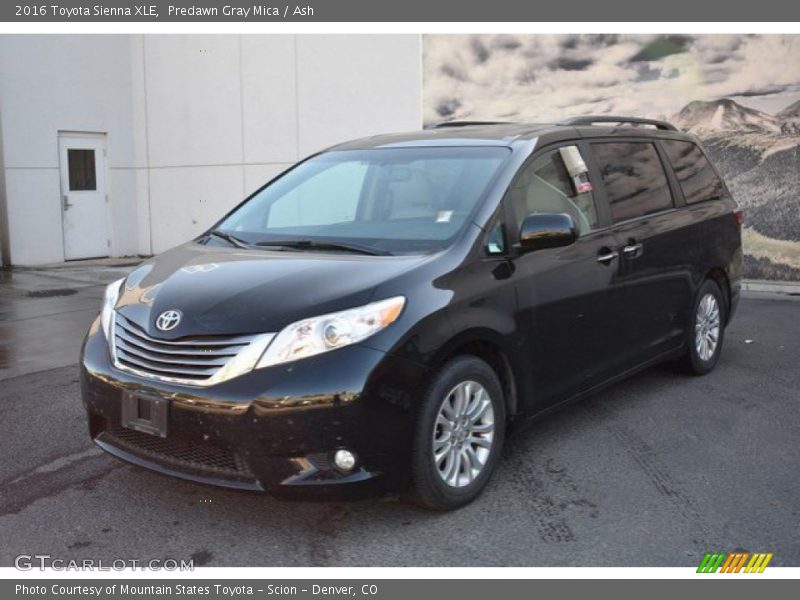 Predawn Gray Mica / Ash 2016 Toyota Sienna XLE