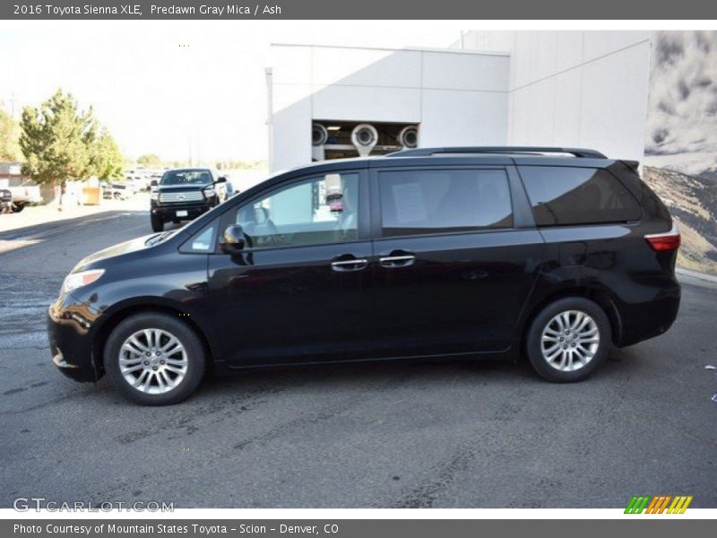 Predawn Gray Mica / Ash 2016 Toyota Sienna XLE