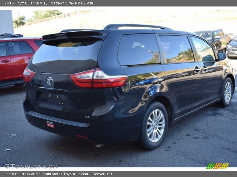 Predawn Gray Mica / Ash 2016 Toyota Sienna XLE