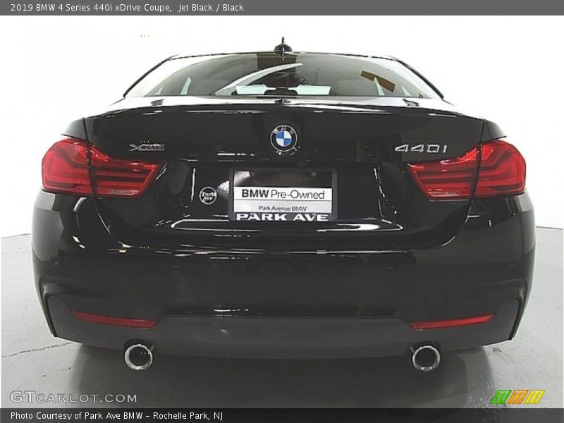 Jet Black / Black 2019 BMW 4 Series 440i xDrive Coupe