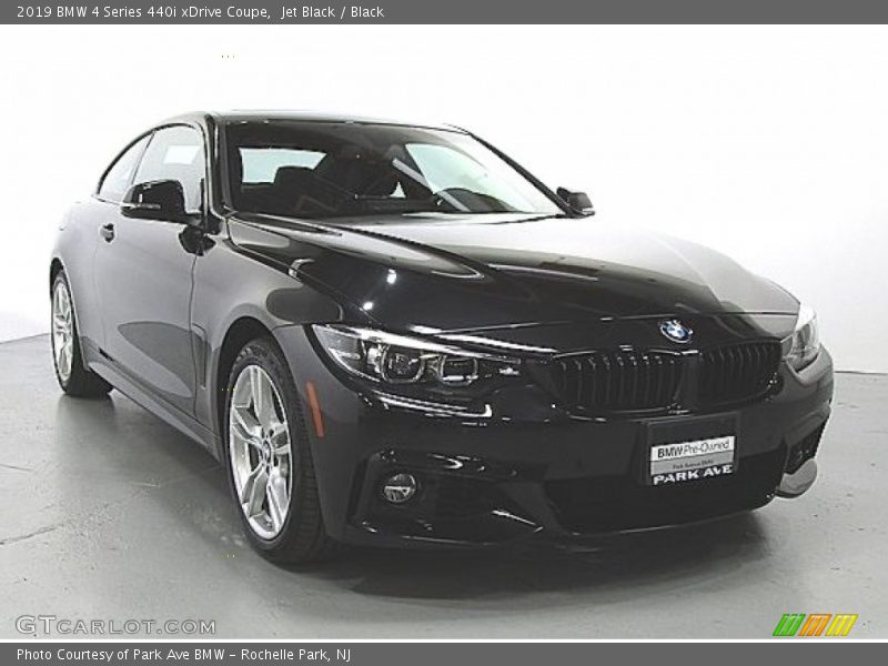 Jet Black / Black 2019 BMW 4 Series 440i xDrive Coupe