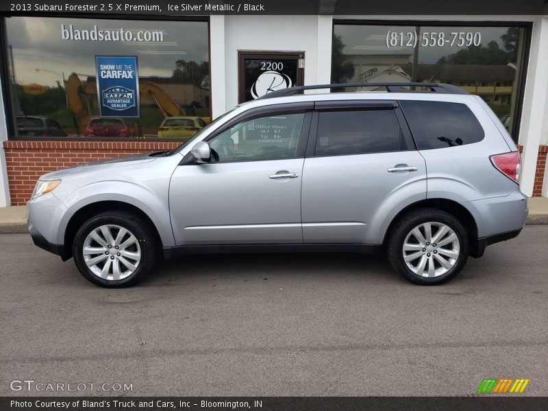 Ice Silver Metallic / Black 2013 Subaru Forester 2.5 X Premium
