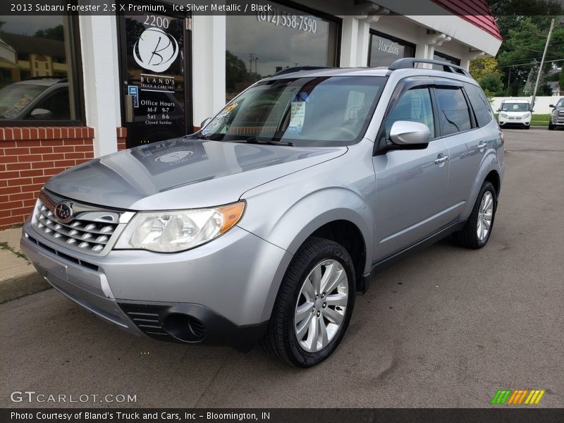 Ice Silver Metallic / Black 2013 Subaru Forester 2.5 X Premium