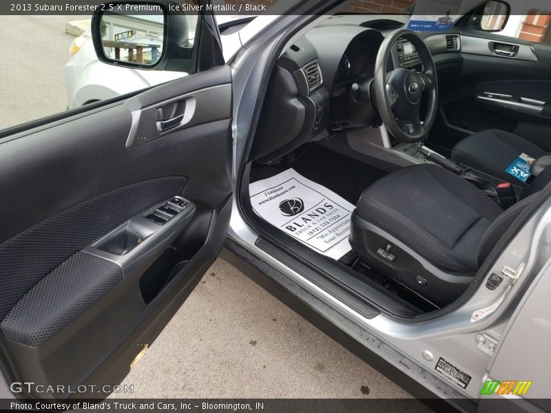 Ice Silver Metallic / Black 2013 Subaru Forester 2.5 X Premium