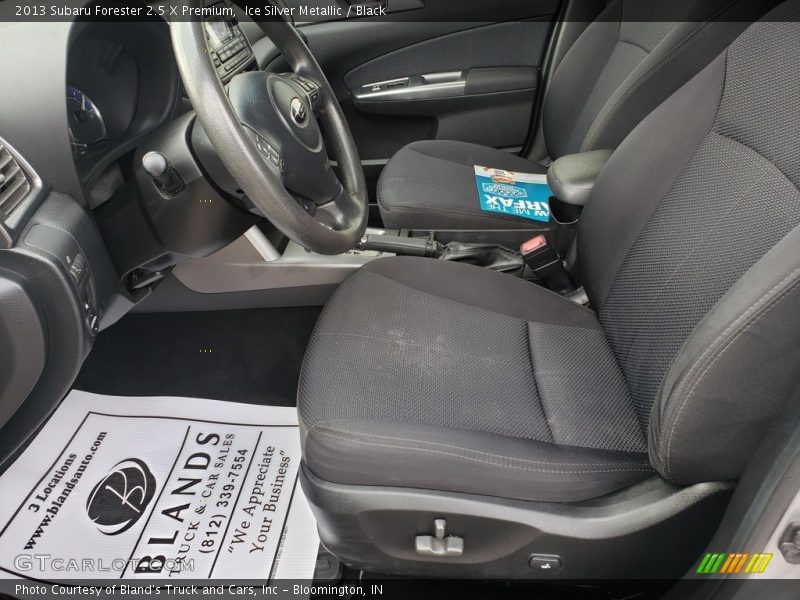 Ice Silver Metallic / Black 2013 Subaru Forester 2.5 X Premium