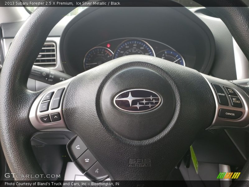 Ice Silver Metallic / Black 2013 Subaru Forester 2.5 X Premium
