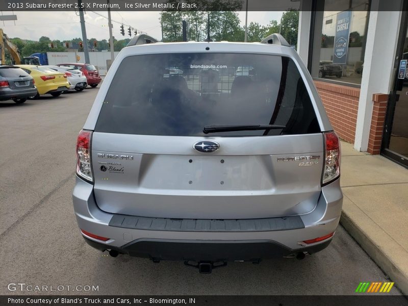 Ice Silver Metallic / Black 2013 Subaru Forester 2.5 X Premium