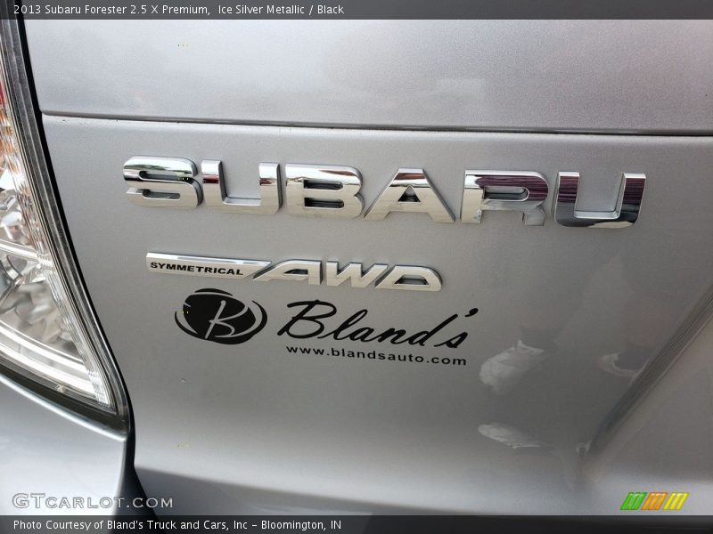 Ice Silver Metallic / Black 2013 Subaru Forester 2.5 X Premium