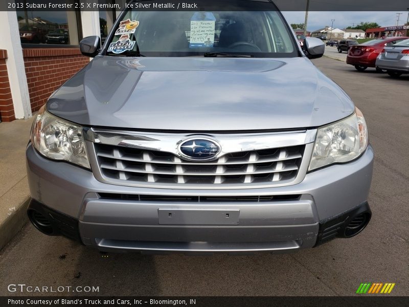 Ice Silver Metallic / Black 2013 Subaru Forester 2.5 X Premium