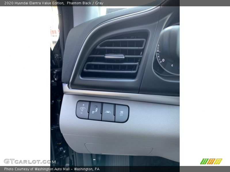 Phantom Black / Gray 2020 Hyundai Elantra Value Edition