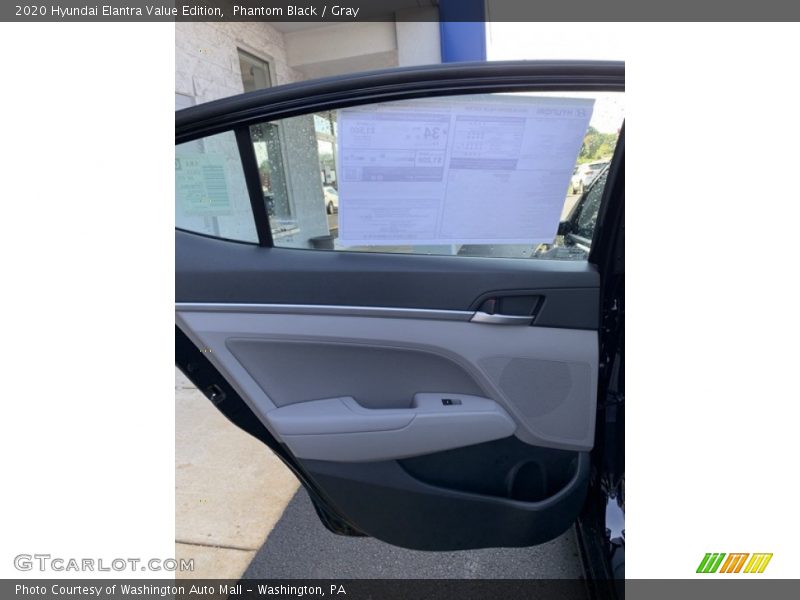 Phantom Black / Gray 2020 Hyundai Elantra Value Edition