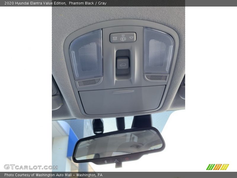 Phantom Black / Gray 2020 Hyundai Elantra Value Edition