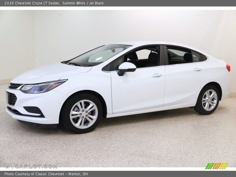 Summit White / Jet Black 2016 Chevrolet Cruze LT Sedan
