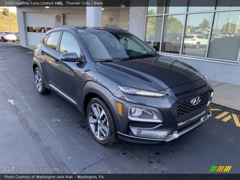 Front 3/4 View of 2020 Kona Limited AWD