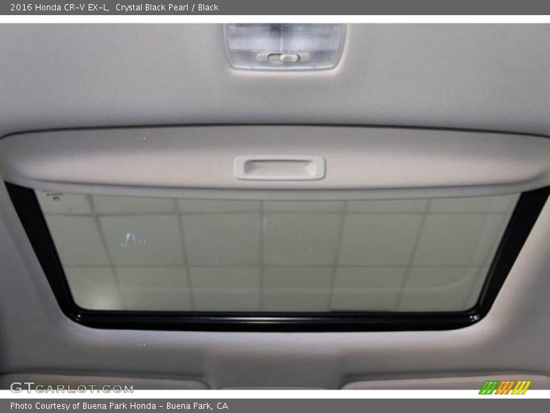 Crystal Black Pearl / Black 2016 Honda CR-V EX-L