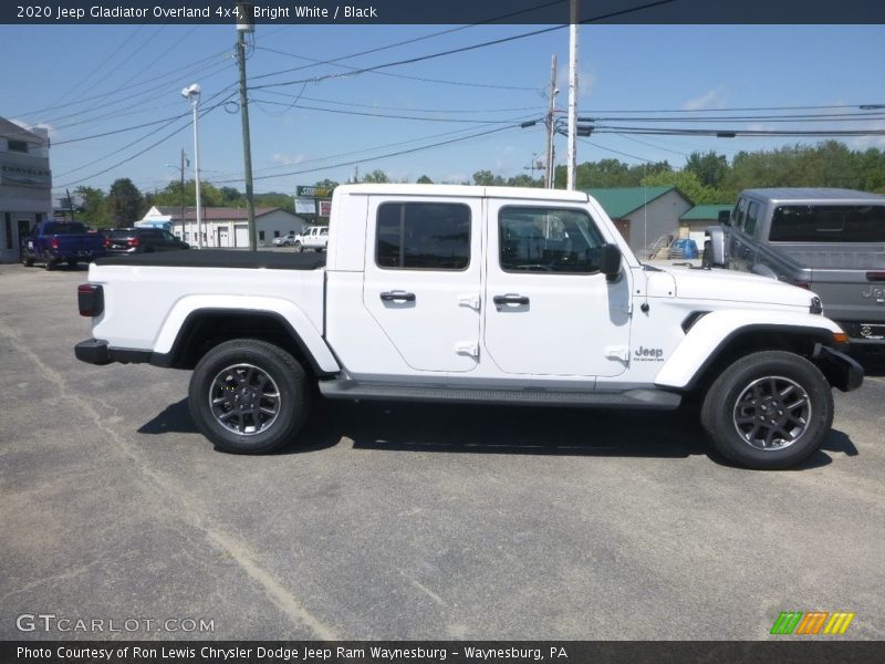 Bright White / Black 2020 Jeep Gladiator Overland 4x4