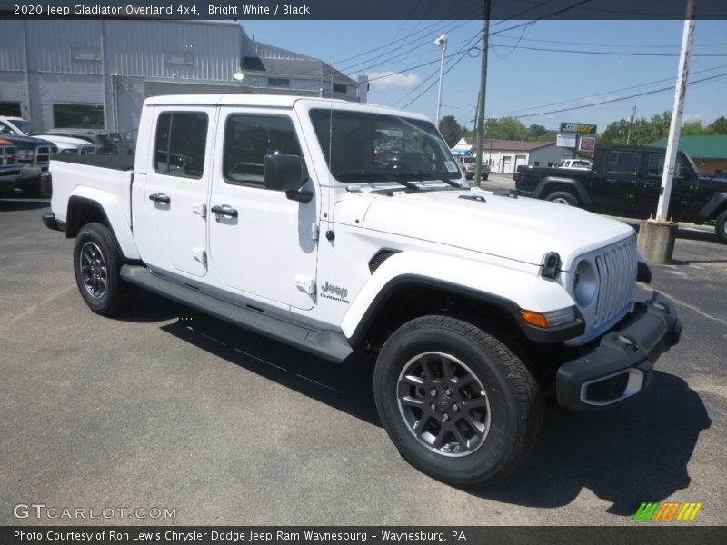 Bright White / Black 2020 Jeep Gladiator Overland 4x4