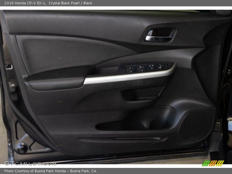 Crystal Black Pearl / Black 2016 Honda CR-V EX-L