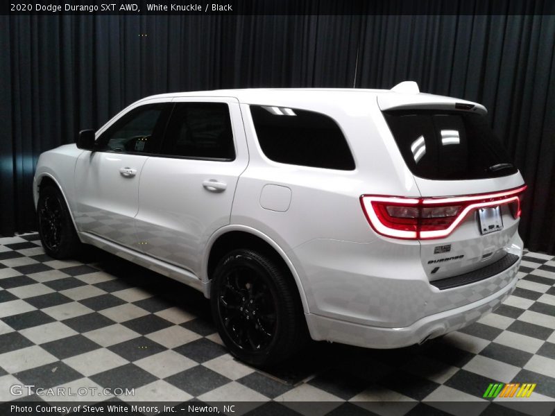 White Knuckle / Black 2020 Dodge Durango SXT AWD