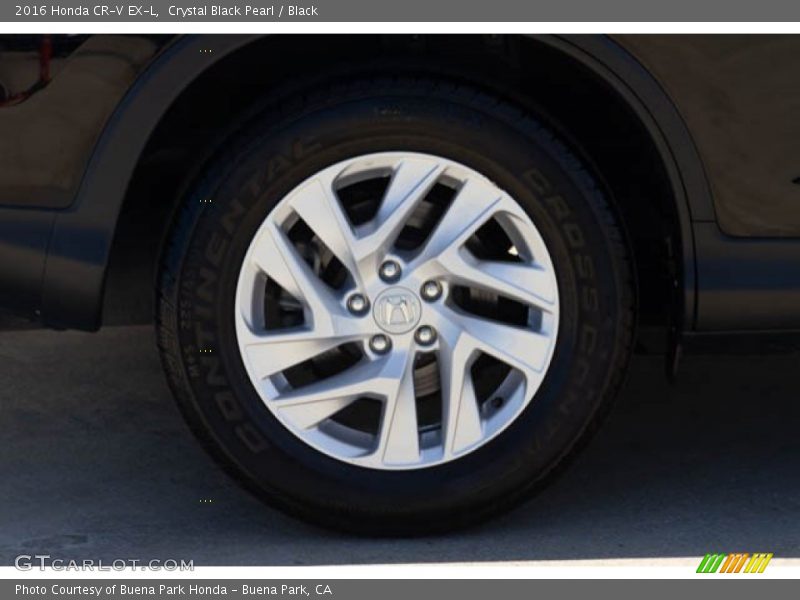 Crystal Black Pearl / Black 2016 Honda CR-V EX-L