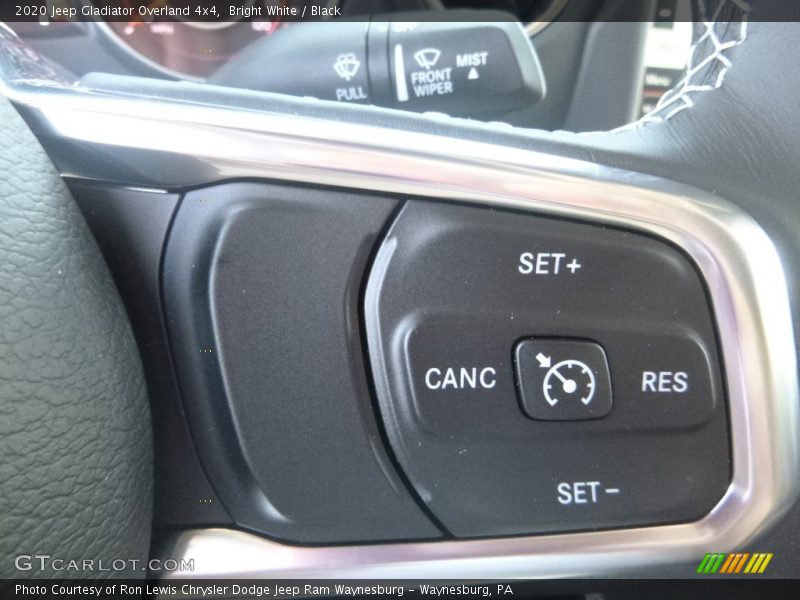 Bright White / Black 2020 Jeep Gladiator Overland 4x4
