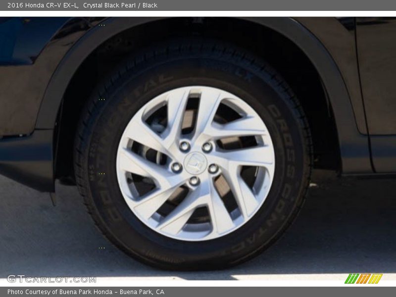 Crystal Black Pearl / Black 2016 Honda CR-V EX-L