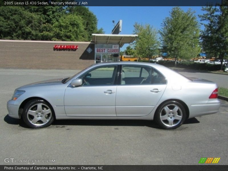 Mercury Metallic / Ash 2005 Lexus LS 430 Sedan