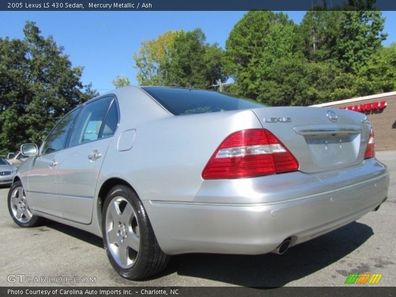 Mercury Metallic / Ash 2005 Lexus LS 430 Sedan