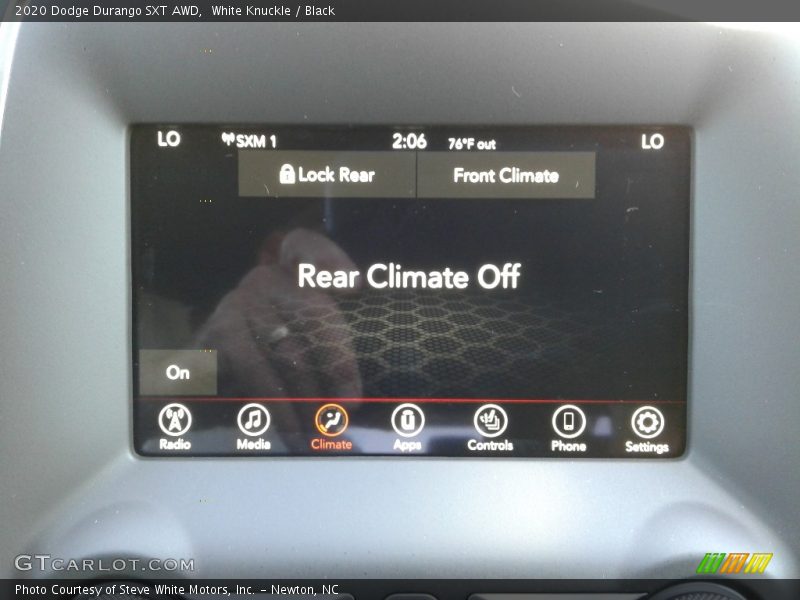 White Knuckle / Black 2020 Dodge Durango SXT AWD