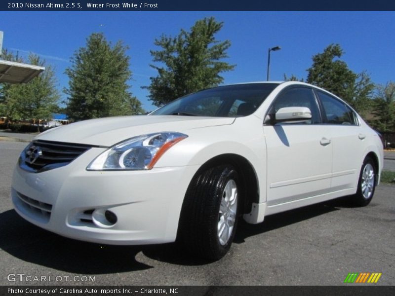 Winter Frost White / Frost 2010 Nissan Altima 2.5 S