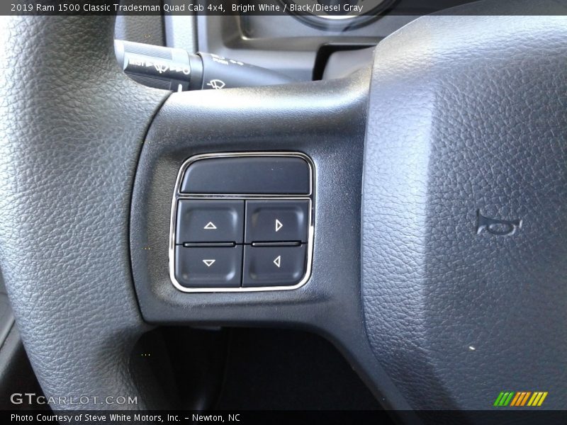Bright White / Black/Diesel Gray 2019 Ram 1500 Classic Tradesman Quad Cab 4x4
