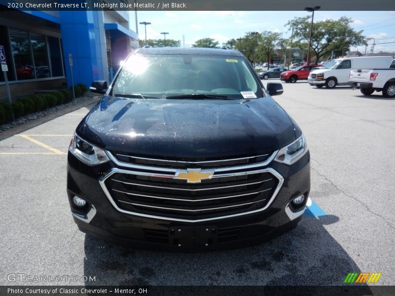 Midnight Blue Metallic / Jet Black 2020 Chevrolet Traverse LT