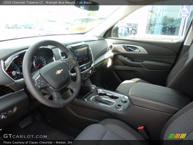 Midnight Blue Metallic / Jet Black 2020 Chevrolet Traverse LT