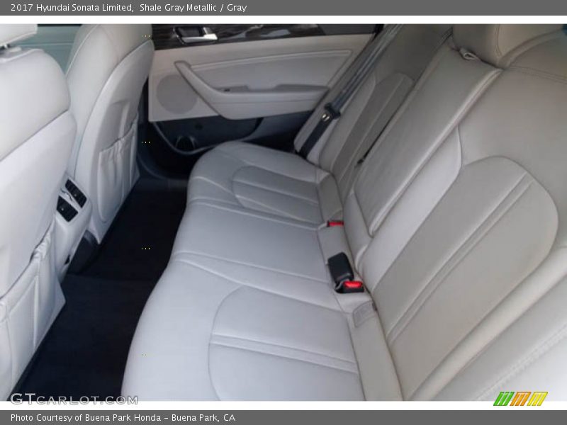 Shale Gray Metallic / Gray 2017 Hyundai Sonata Limited