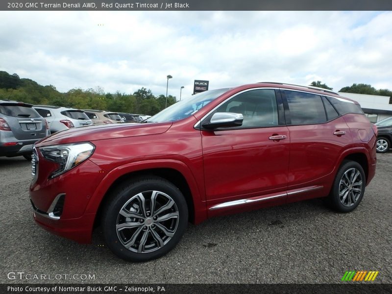 Red Quartz Tintcoat / Jet Black 2020 GMC Terrain Denali AWD