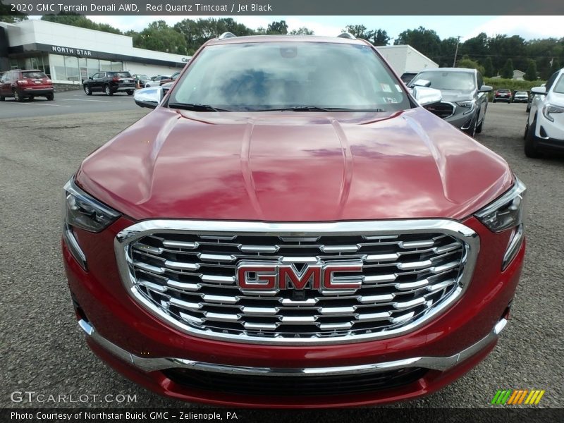 Red Quartz Tintcoat / Jet Black 2020 GMC Terrain Denali AWD