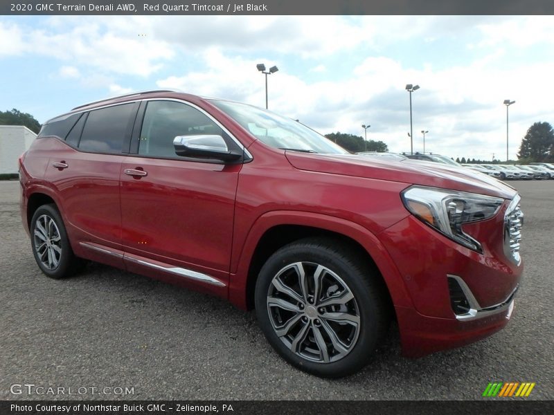 Red Quartz Tintcoat / Jet Black 2020 GMC Terrain Denali AWD