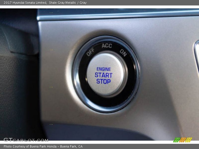 Shale Gray Metallic / Gray 2017 Hyundai Sonata Limited
