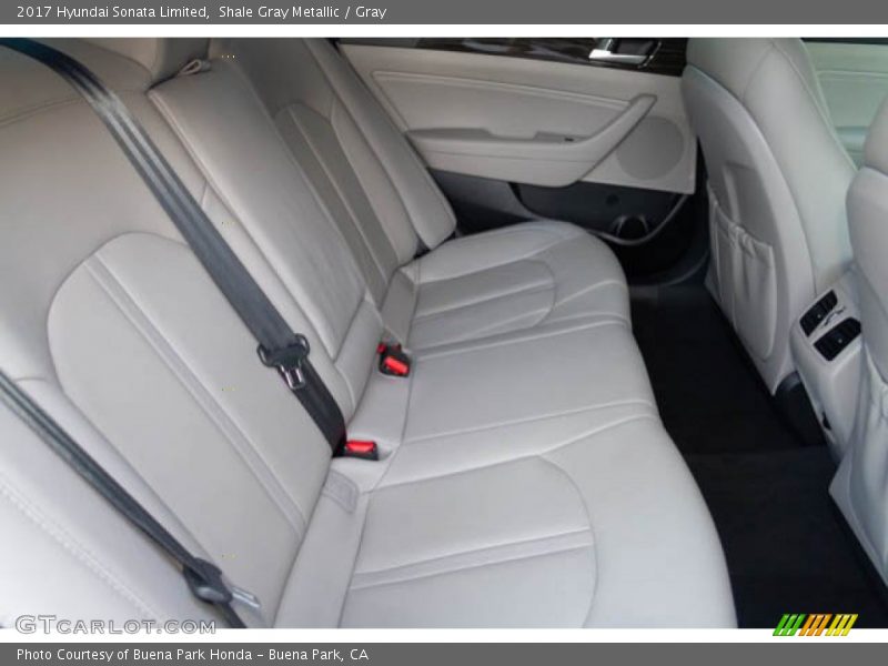 Shale Gray Metallic / Gray 2017 Hyundai Sonata Limited