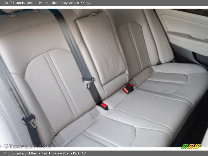 Shale Gray Metallic / Gray 2017 Hyundai Sonata Limited