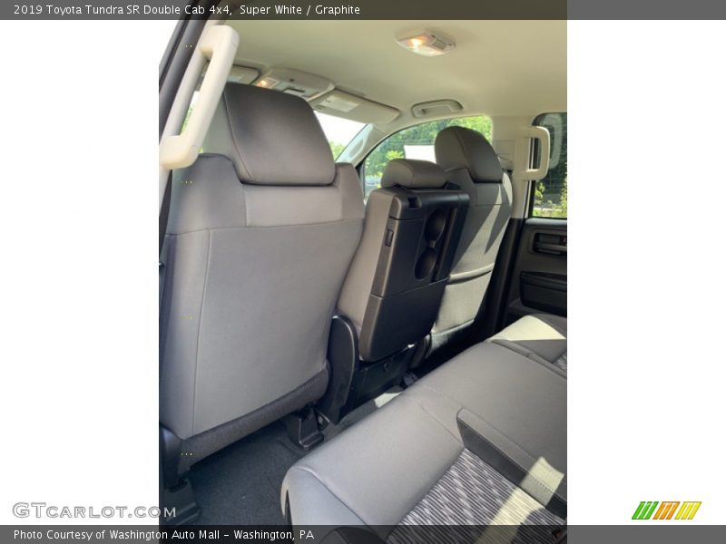Super White / Graphite 2019 Toyota Tundra SR Double Cab 4x4
