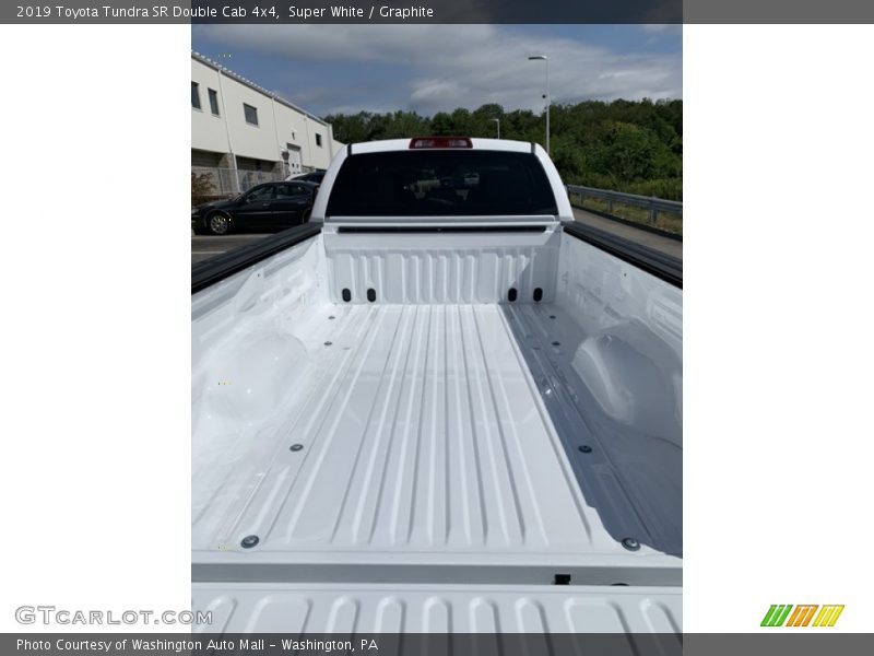 Super White / Graphite 2019 Toyota Tundra SR Double Cab 4x4
