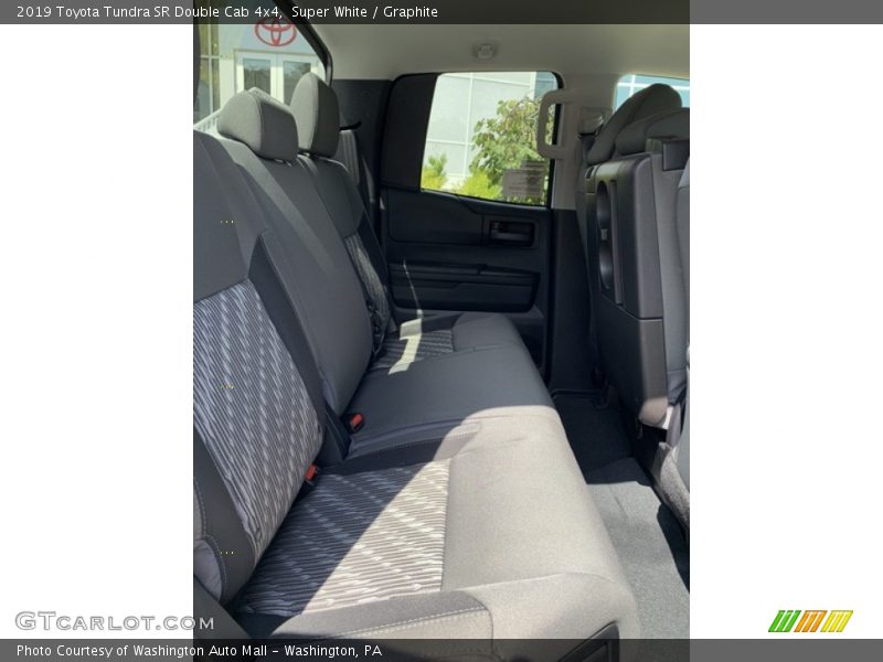Super White / Graphite 2019 Toyota Tundra SR Double Cab 4x4