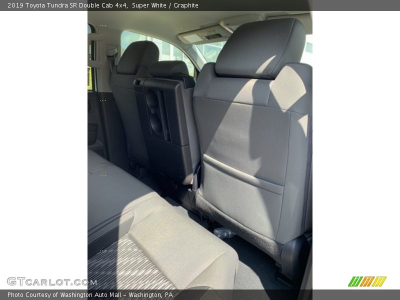 Super White / Graphite 2019 Toyota Tundra SR Double Cab 4x4
