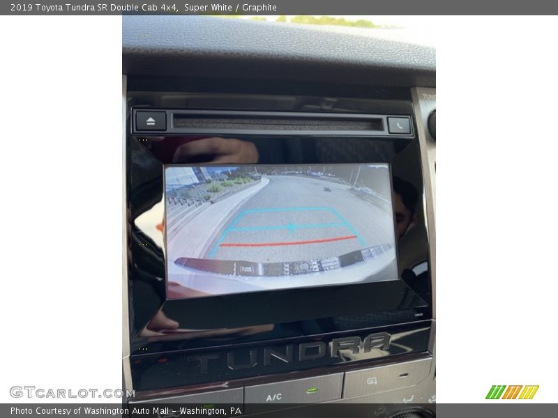 Super White / Graphite 2019 Toyota Tundra SR Double Cab 4x4
