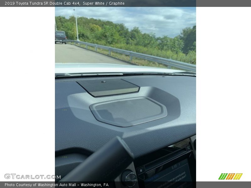 Super White / Graphite 2019 Toyota Tundra SR Double Cab 4x4