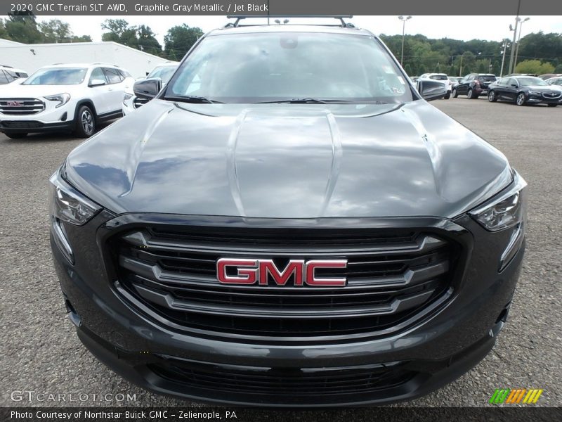 Graphite Gray Metallic / Jet Black 2020 GMC Terrain SLT AWD